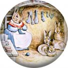 The Tale of Peter Rabbit 1 Inch Pinback Button Badge Pin - 6248