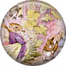 The Tale of Peter Rabbit 1 Inch Pinback Button Badge Pin - 6251