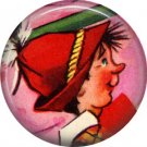Mid Century Retro Christmas Image on a 1 inch Button Badge Pin - 3106