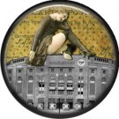 I Love New York Vintage Image on a 1 inch Button Badge Pin - 6311