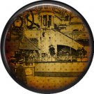 I Love New York Vintage Image on a 1 inch Button Badge Pin - 6315