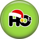 Ho 3, 1 Inch Be Merry Pinback Button Badge Pin - 3045