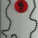 Captain Morgan Beaded Medallion Necklace