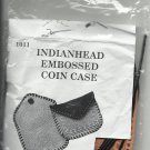 Leather IndianHead Embossed Coin Case