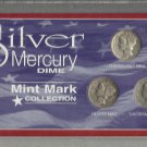 A 3-coin 90% Silver Mercury Dime Special Edition Collection.