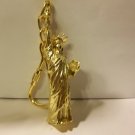 "The Statue-of-Liberty" key ring in 24Kt gold