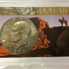 BU 1974-D Ike Dollar in Special Presentation Case.