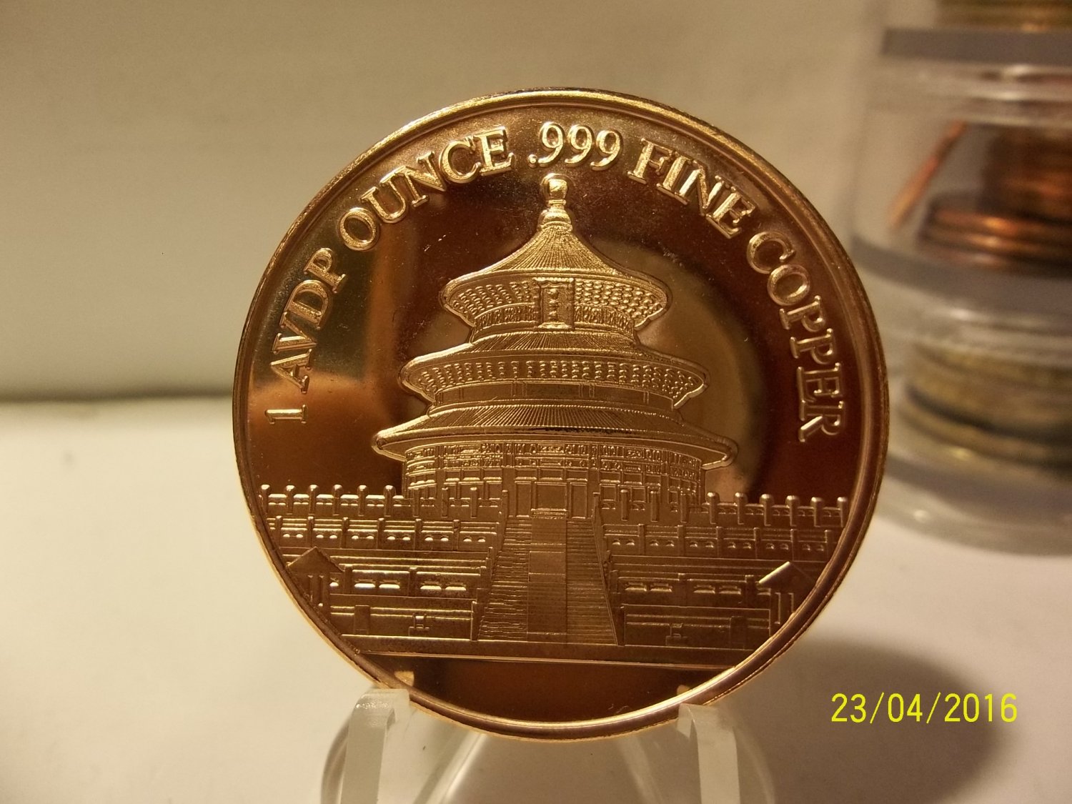 2013 1 Oz. Proof Bullion "Year Of The Snake" coin.