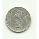 1903-Mo M #1 Silver 5 Centavos from Mexico