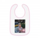 Custom Personalized Baby Bib with 8x10 inch Photo 100% Cotton