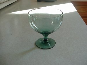 Russell Wright American Modern Seafoam Goblet