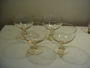 Russell Wright American Modern Goblet Coral