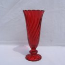 Fostoria Colony Red Vase 6 1/4"