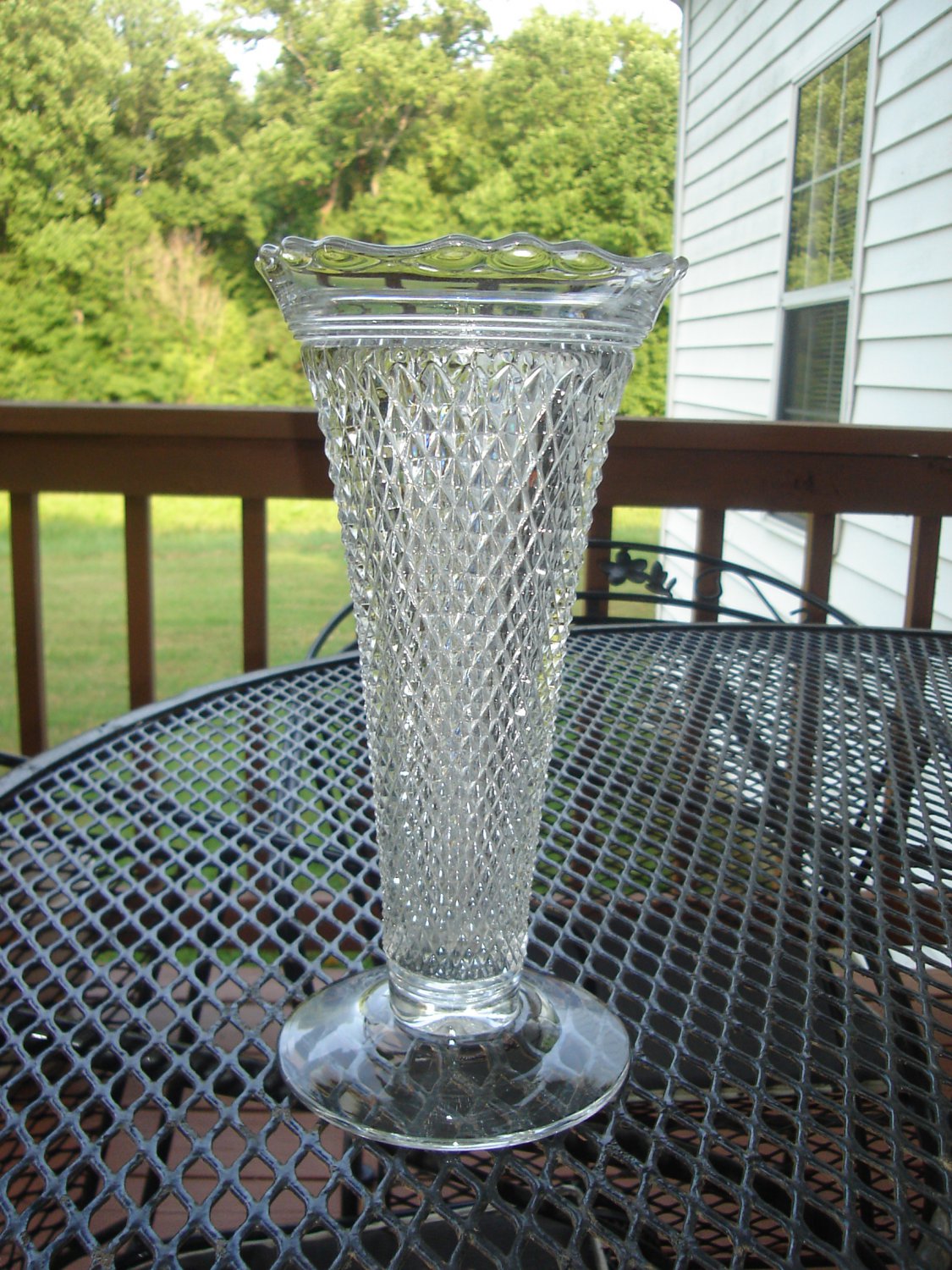 Cambridge Mount Vernon Vase Crystal