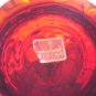 Viking Glass Georgian Ruby Red Pitcher with sticker