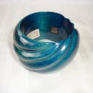 Vintage Wood Carved Bangle by Designer Raphael Sanchez