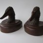 Robert Bob Winship, Bronze Figural Duck Bookends