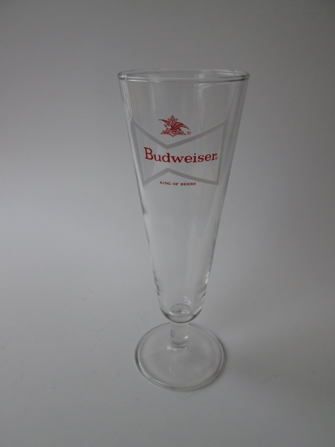 Vintage Budweiser Pilsnerr Beer Glasses sold in sets of 2