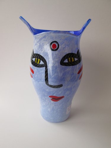 Kosta Boda (Sweden) 'Open Minds' Glass Vase by Ulrica Hydman Vallien
