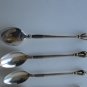 Six Rare Georg Jensen Demitasse Spoons