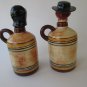 Pennsbury Amish Couple Oil  and Vinegar bottles Folk Art