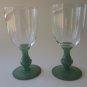 Water Goblet Isabelle Green (Dark Jade) by VILLEROY & BOCH Set of two 2