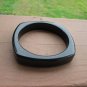 Vintage Bakelite Black Bangle