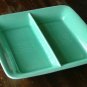 Stangl Greenware Divided Relish Dish c.1940