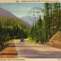 Washington State Postcard, Snoqualmie Pass on Sunset Hwy No.10 c.1934