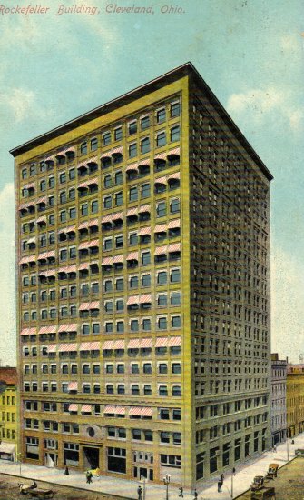 Cleveland Ohio Postcard, The Rockefeller Building c.1910