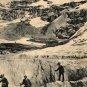 Switzerland Postcard of Gentlemen Hikers at Eigergletscher c.1907
