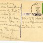 Sault Ste Marie Michigan Postcard, Freighter in MacArthur Lock c.1948