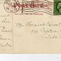 Greenville Pennsylvania Postcard, City Hall, Fire Department & Horse Drawn Fire Truck c.1913
