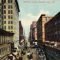 Kansas City Missouri Postcard, View Down Petticoat Lane c.1910