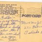 Mackinaw City Michigan Postcard, Interior of Greyhound Post House c.1950