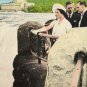 Niagara Falls Canada Postcard, Their Majesties Viewing Niagara Falls c.1939