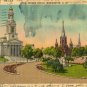 Washington D.C. Postcard, Thomas Circle c.1946