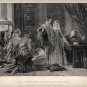 Offer of Crown to Lady Jane Grey, Print, C.R. Leslie, Art Journal c.1877