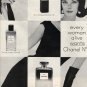 Vintage Chanel No. 5 Ad, Black and White c.1963