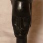 Hand Carved Dark Wood Primitive African Statue c.1960