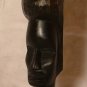 Hand Carved Dark Wood Primitive African Statue c.1960