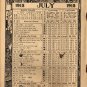 Union Savings Bank Giveaway, Almanac, Toledo Ohio c.1912