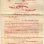 L.B. Silver & His Ohio Improved Chester Swine, Salem Ohio, Bill of Sale c.1871