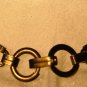 Art Deco Bracelet with Large Citrine Stones on GF Links c.1930