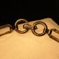 Art Deco Bracelet with Large Citrine Stones on GF Links c.1930