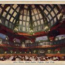 Buffalo New York Card, Arbor Room at The Hotel Statler, Full Color c.1922