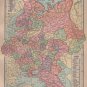 Map of Russia, C.S. Hammond & Co. Atlas, Full Color c.1910