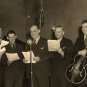 Live Broadcast at WSPD, Ohio Radio Station c.1947