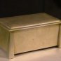 Liggett and Myers Tobacco Co. Cigarette Box, Flared Legs, Nickel Silver c.1940