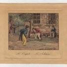 Le Criquet, Le Solitaire by Auguste-Xavier Leprince, Full Color Print c.1947